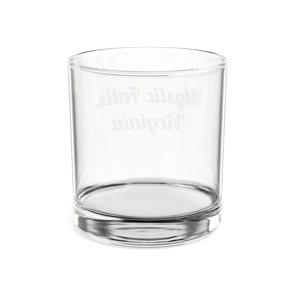 Mystic Falls, Virginia Whiskey Glass, 10.5oz (Engraving)