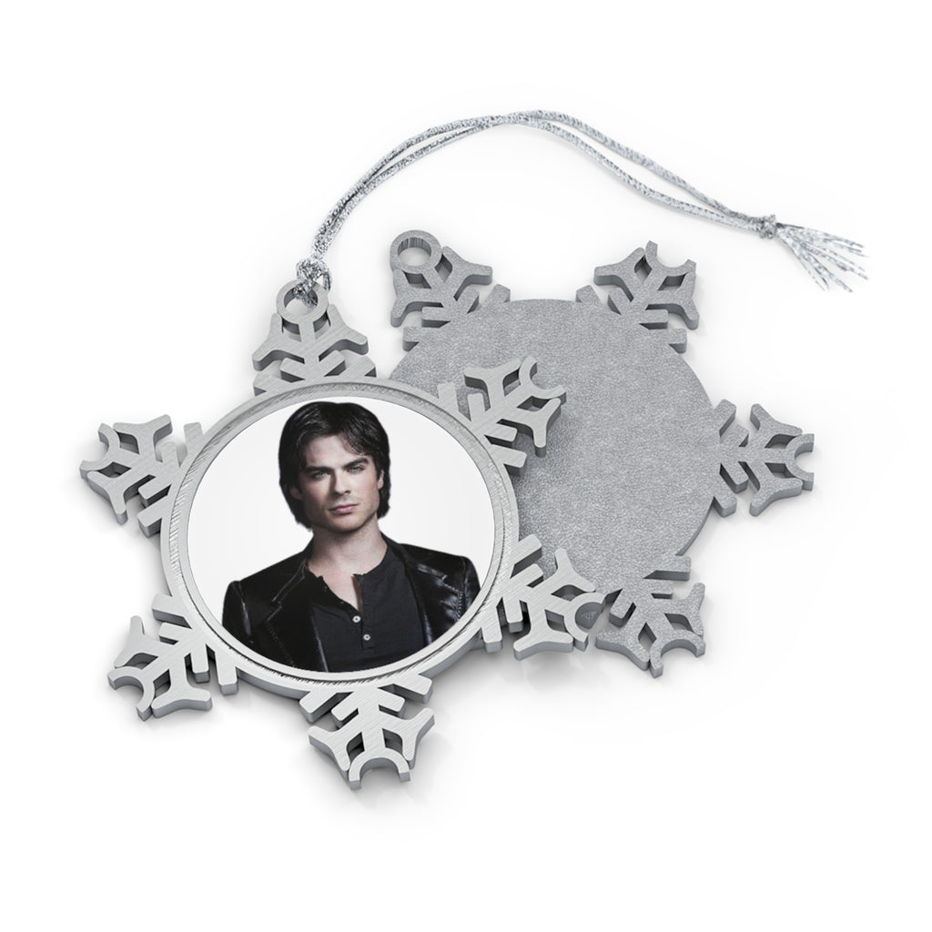Damon Pewter Snowflake Ornament