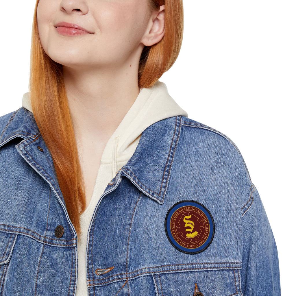 Salvatore Boarding School Iron-On Patches