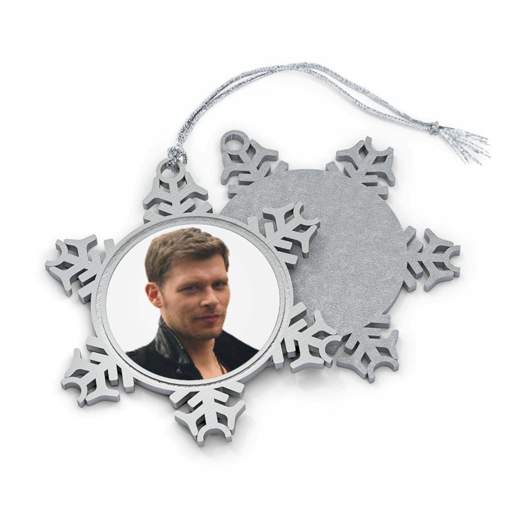 Klaus Pewter Snowflake Ornament