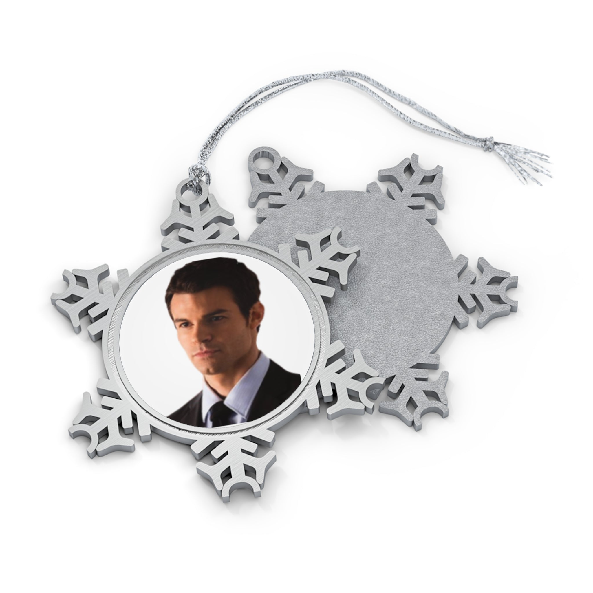 Elijah Pewter Snowflake Ornament