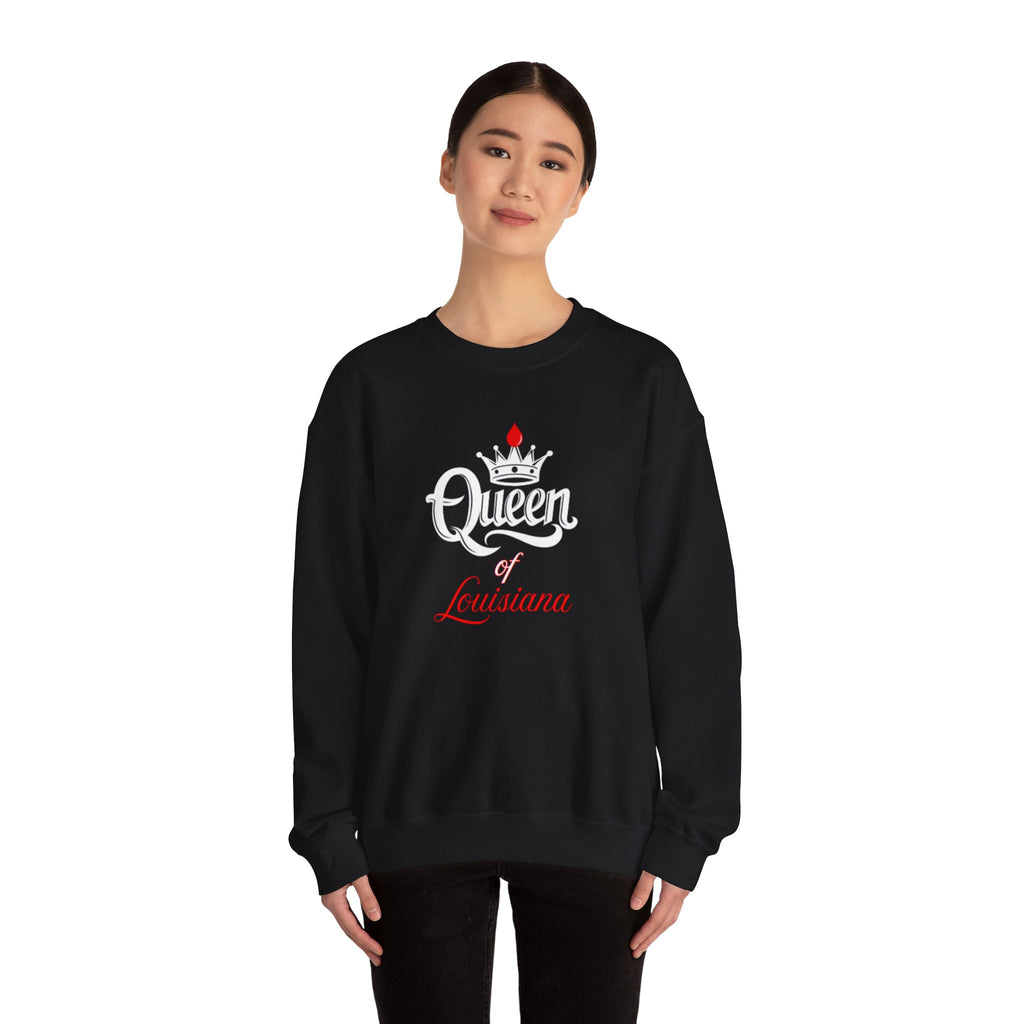 Queen of Louisiana Unisex Heavy Blend™ Crewneck Sweatshirt