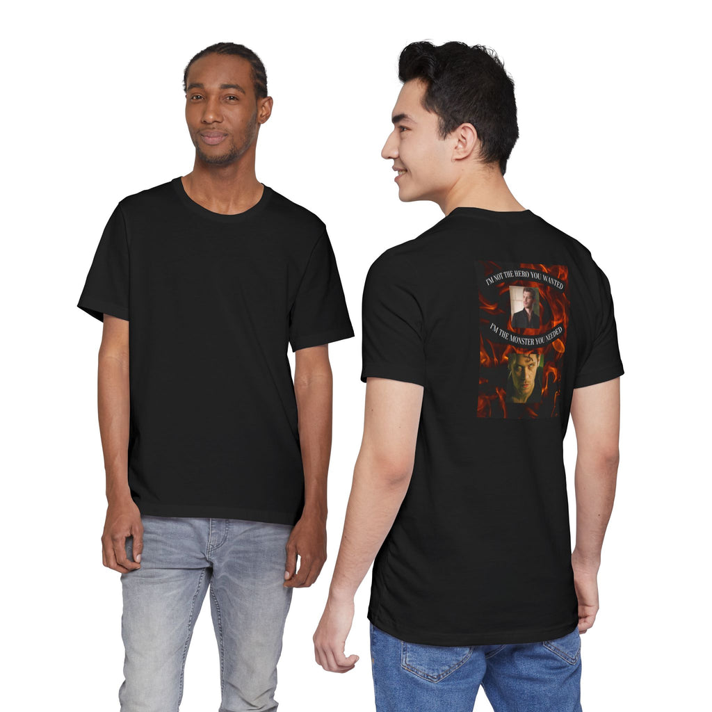 Hero/Monster: Klaus Mikaelson Unisex Jersey Short Sleeve Tee