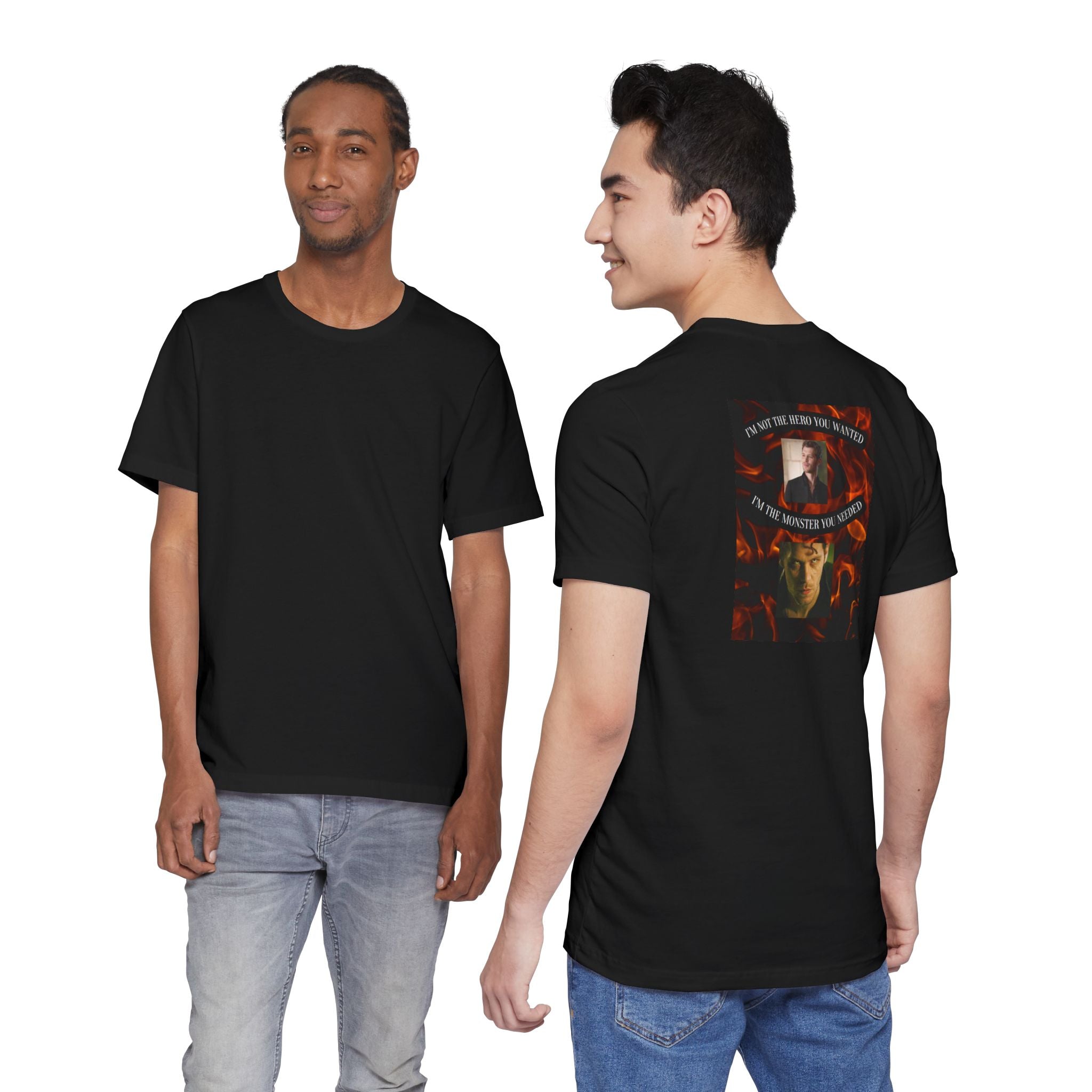 Hero/Monster: Klaus Mikaelson Unisex Jersey Short Sleeve Tee