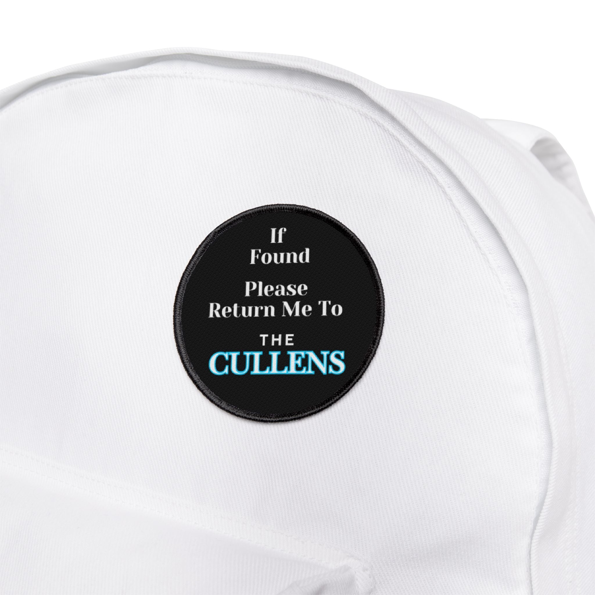 If Found Return Me To The Cullens Iron-On Patches