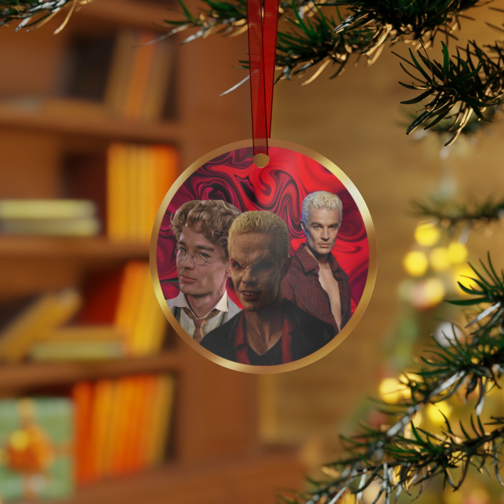 Buffy The Vampire Slayer: Spike Metal Ornaments