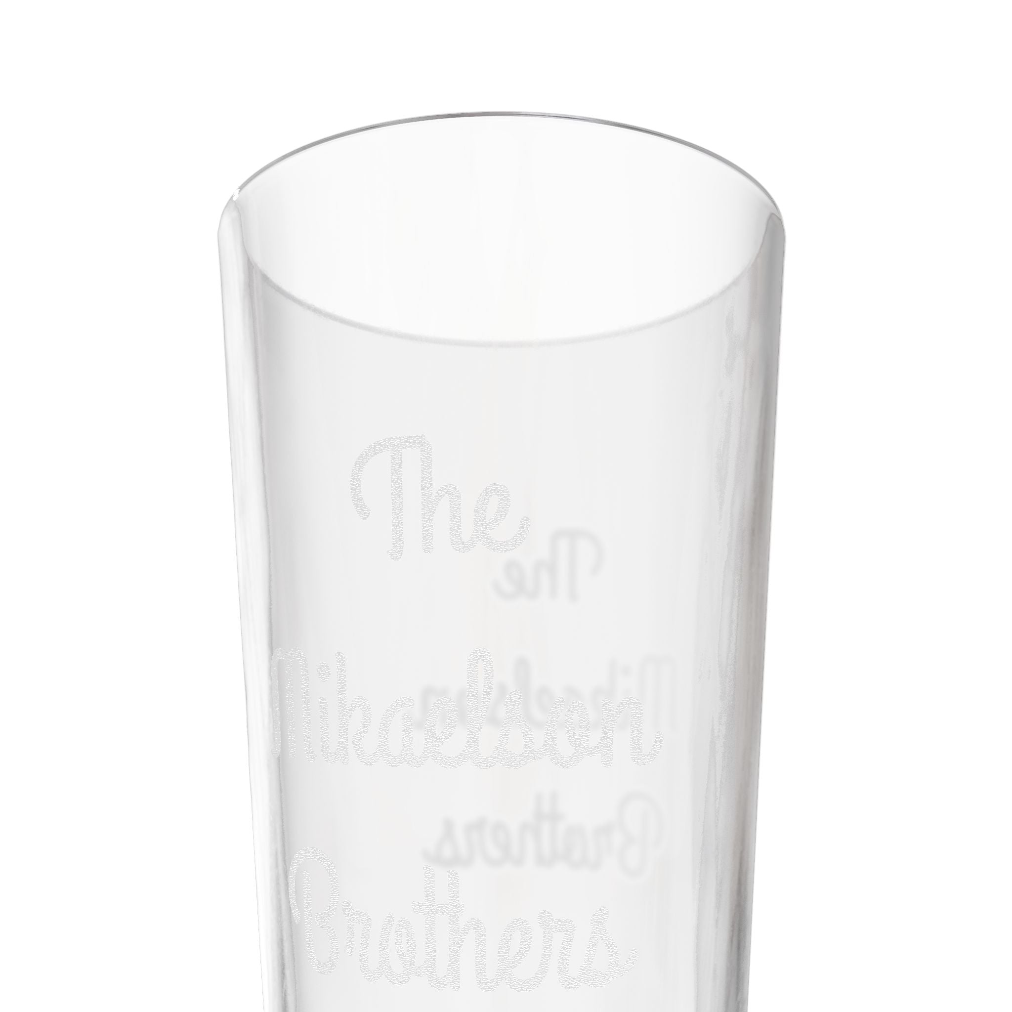 The Mikaelson Brothers Pint Mixing Glass, 16oz (Engraving)