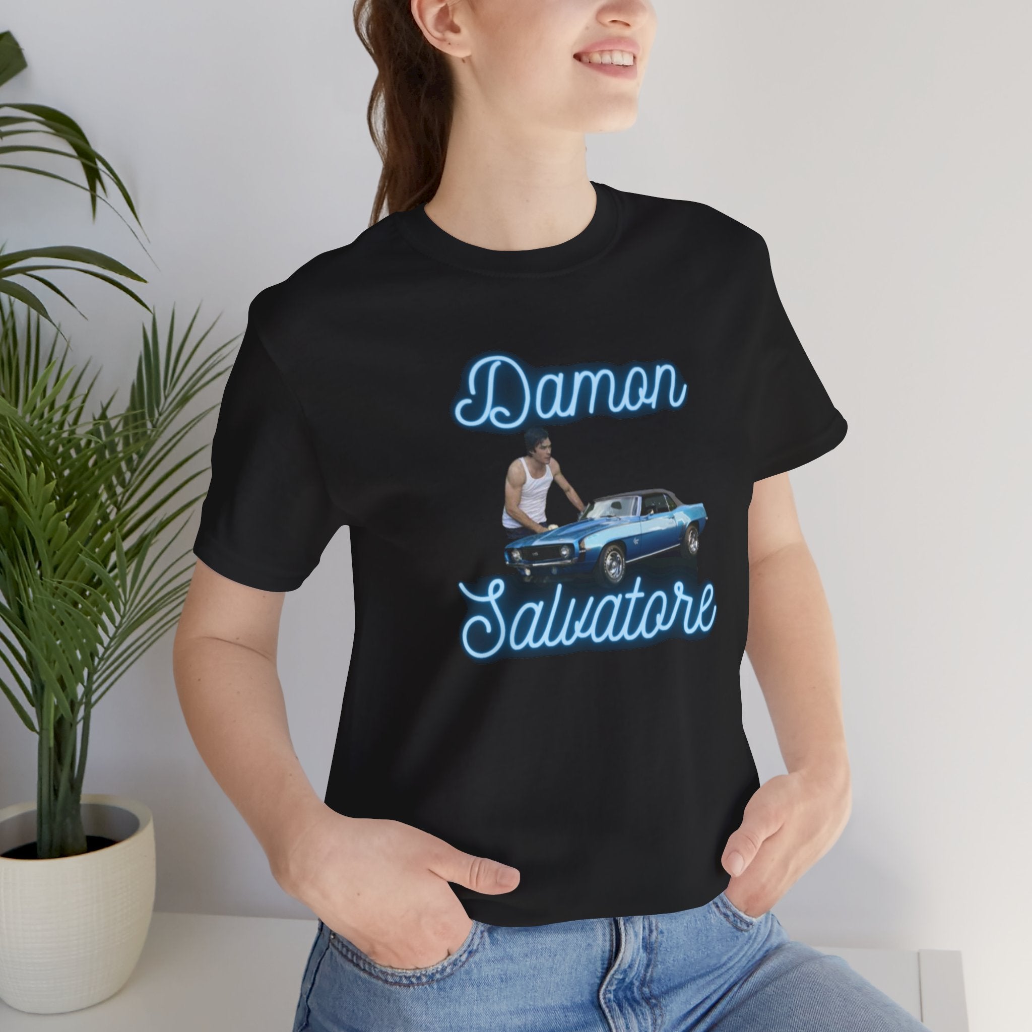 Damon Salvatore Unisex Jersey Short Sleeve Tee