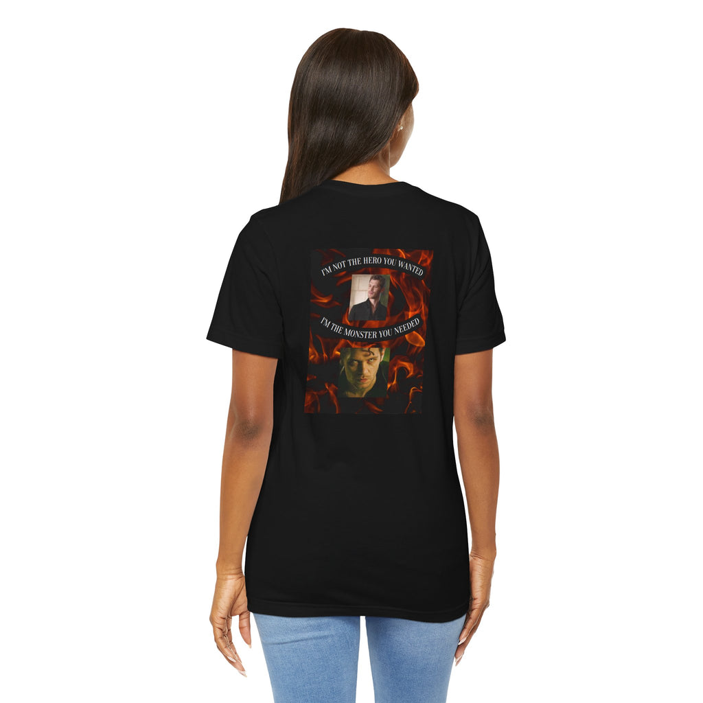 Hero/Monster: Klaus Mikaelson Unisex Jersey Short Sleeve Tee