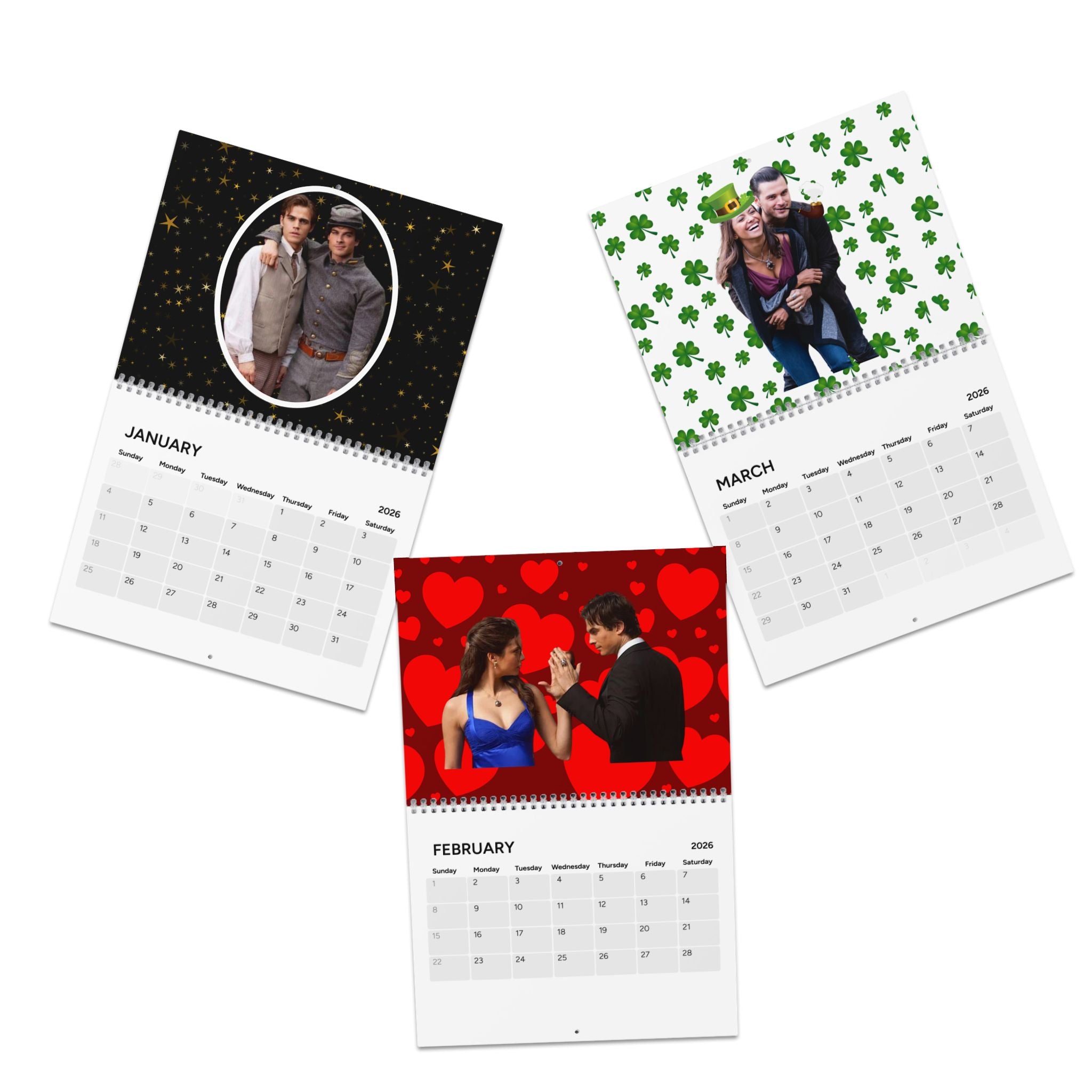 The Vampire Diaries Calendar (2026)