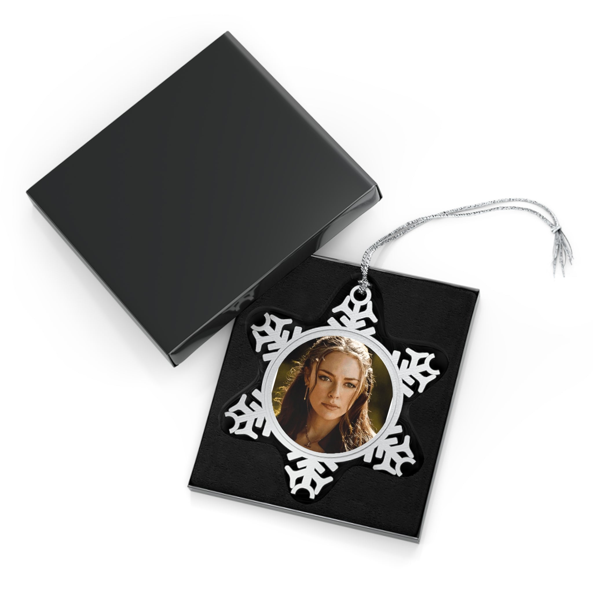 Hope Pewter Snowflake Ornament