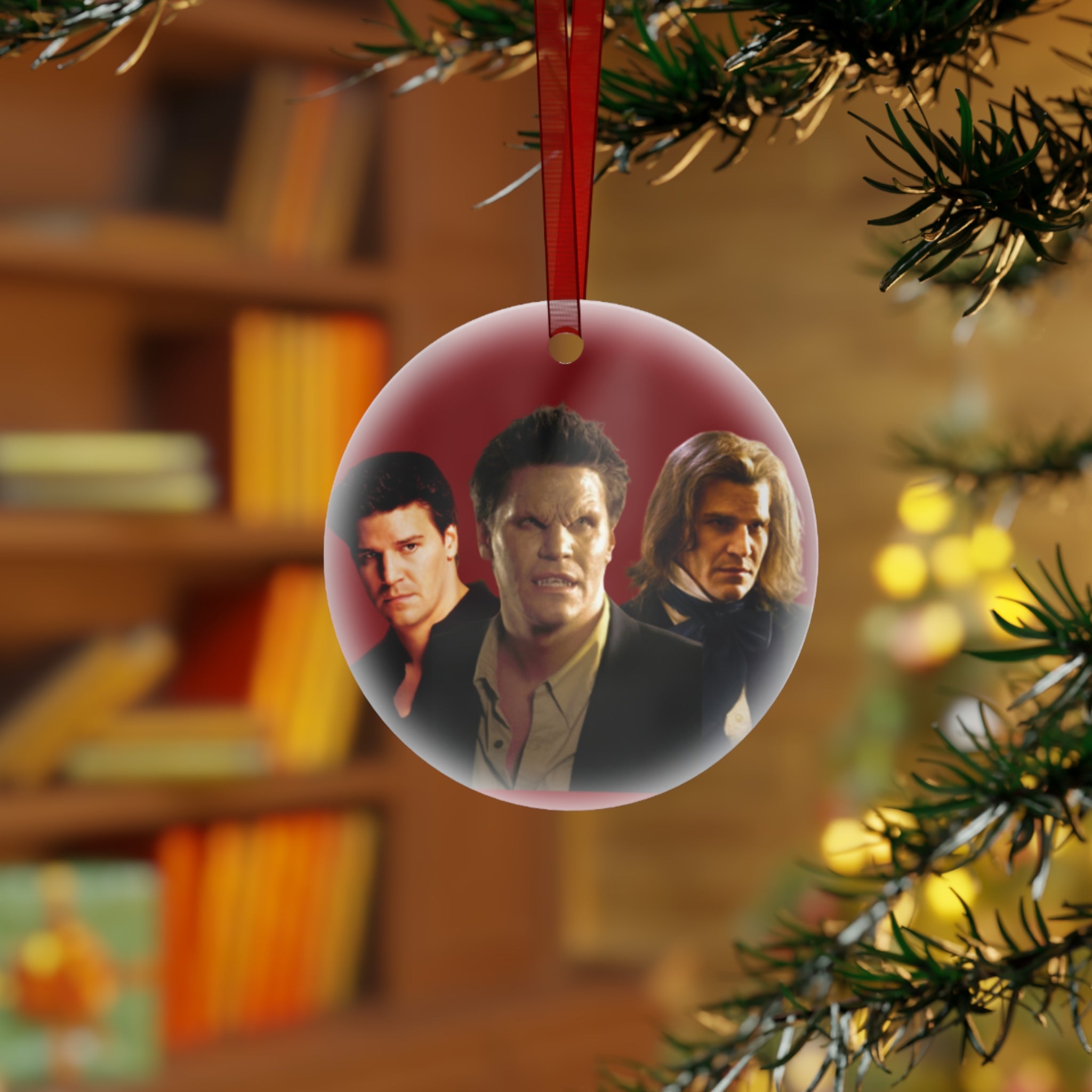 Buffy The Vampire Slayer: Angel/Angelus Metal Ornaments