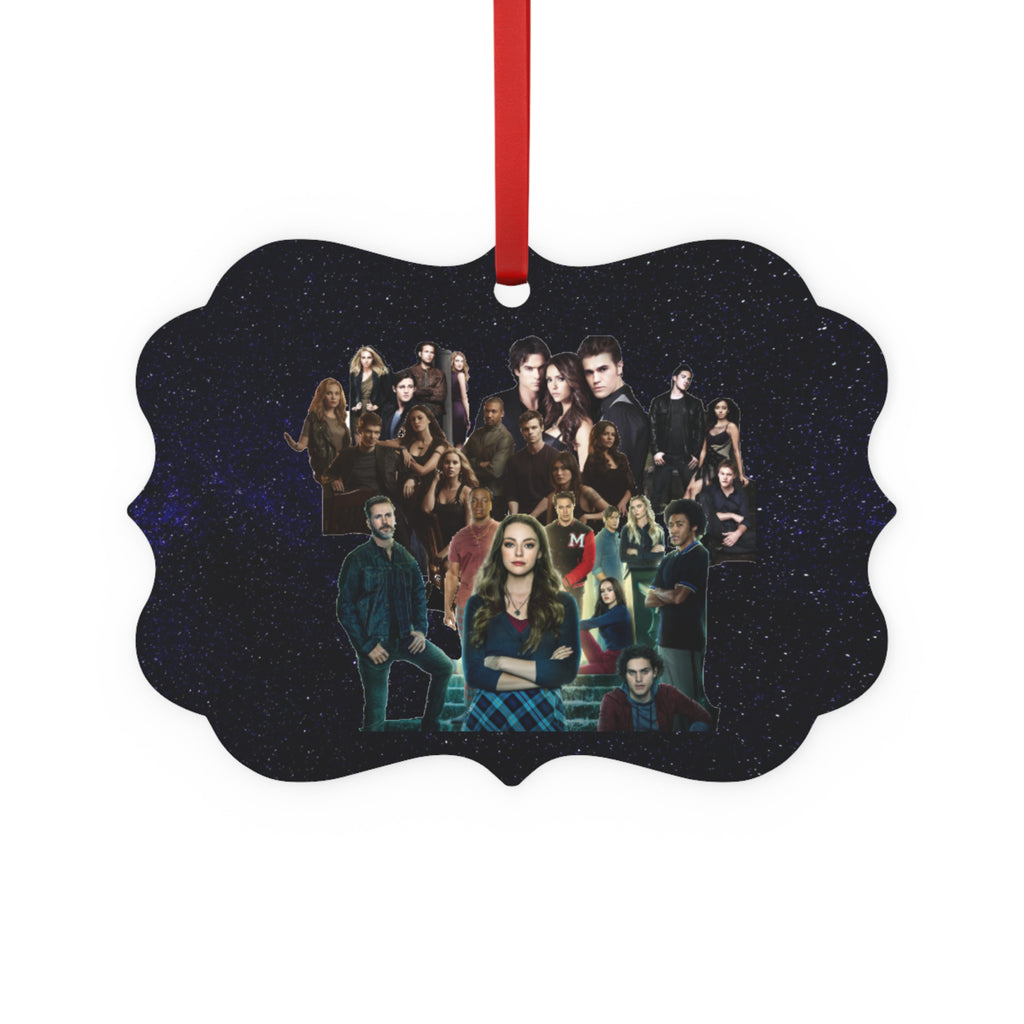 The TVDU Metal Plaque Ornament