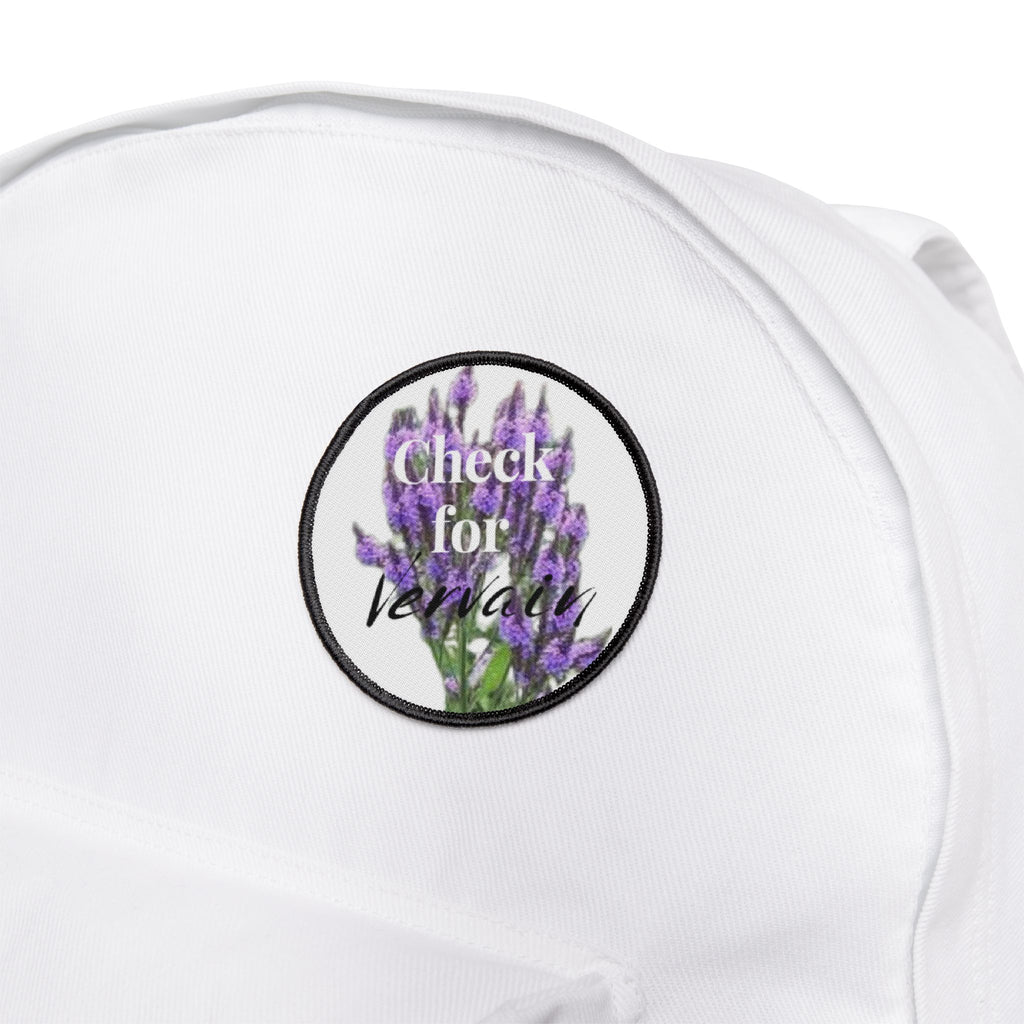 Check For Vervain Iron-On Patches