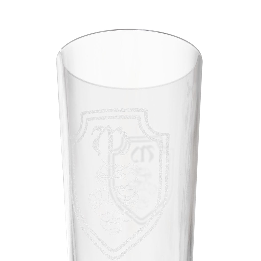 Mikaelson Family Crest Pint Mixing Glass, 16oz (Engraving)