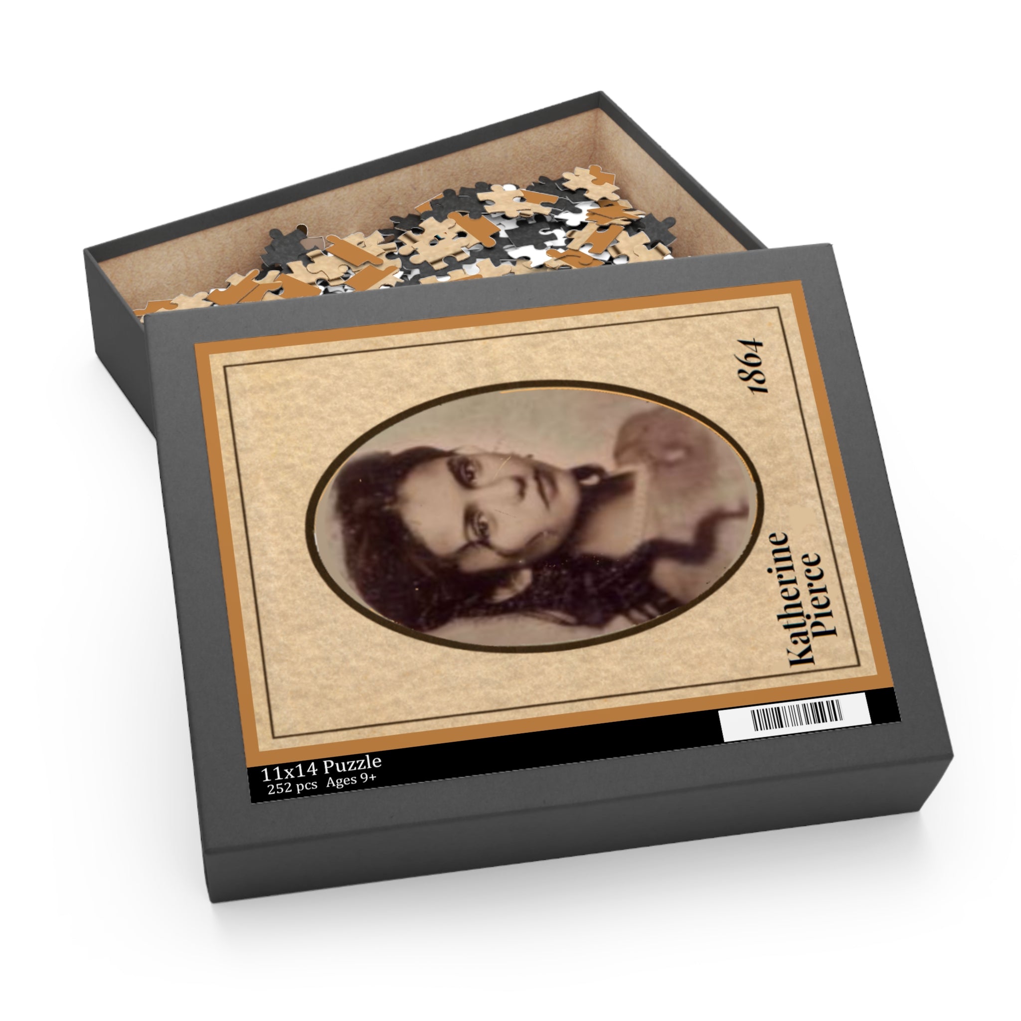 1864 Katherine Pierce Puzzle (120, 252, 500-Piece)