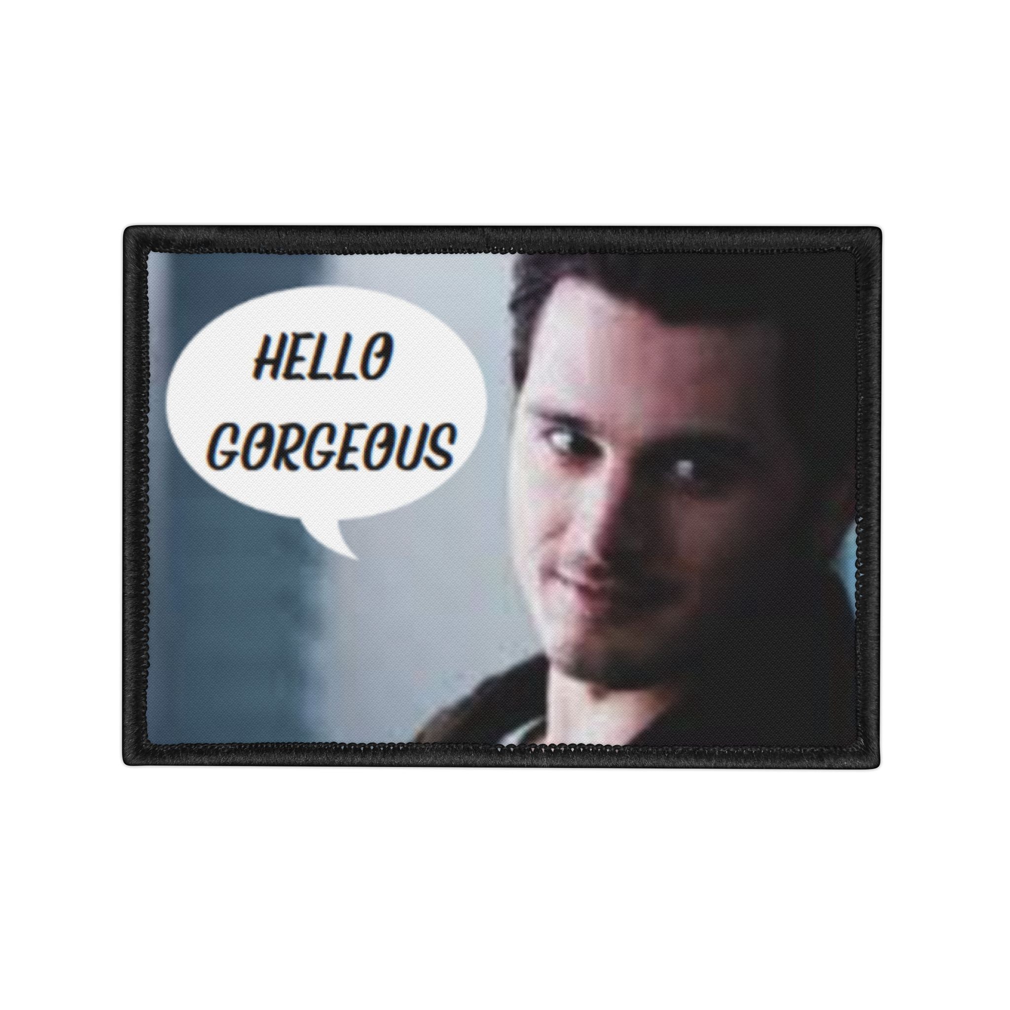 Hello Gorgeous Iron-On Patches