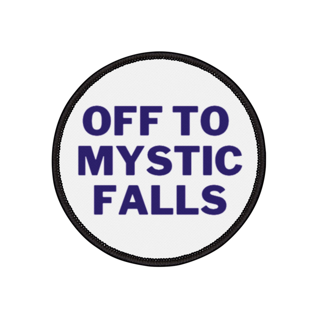 Off To Mystic Falls Iron-On Patches