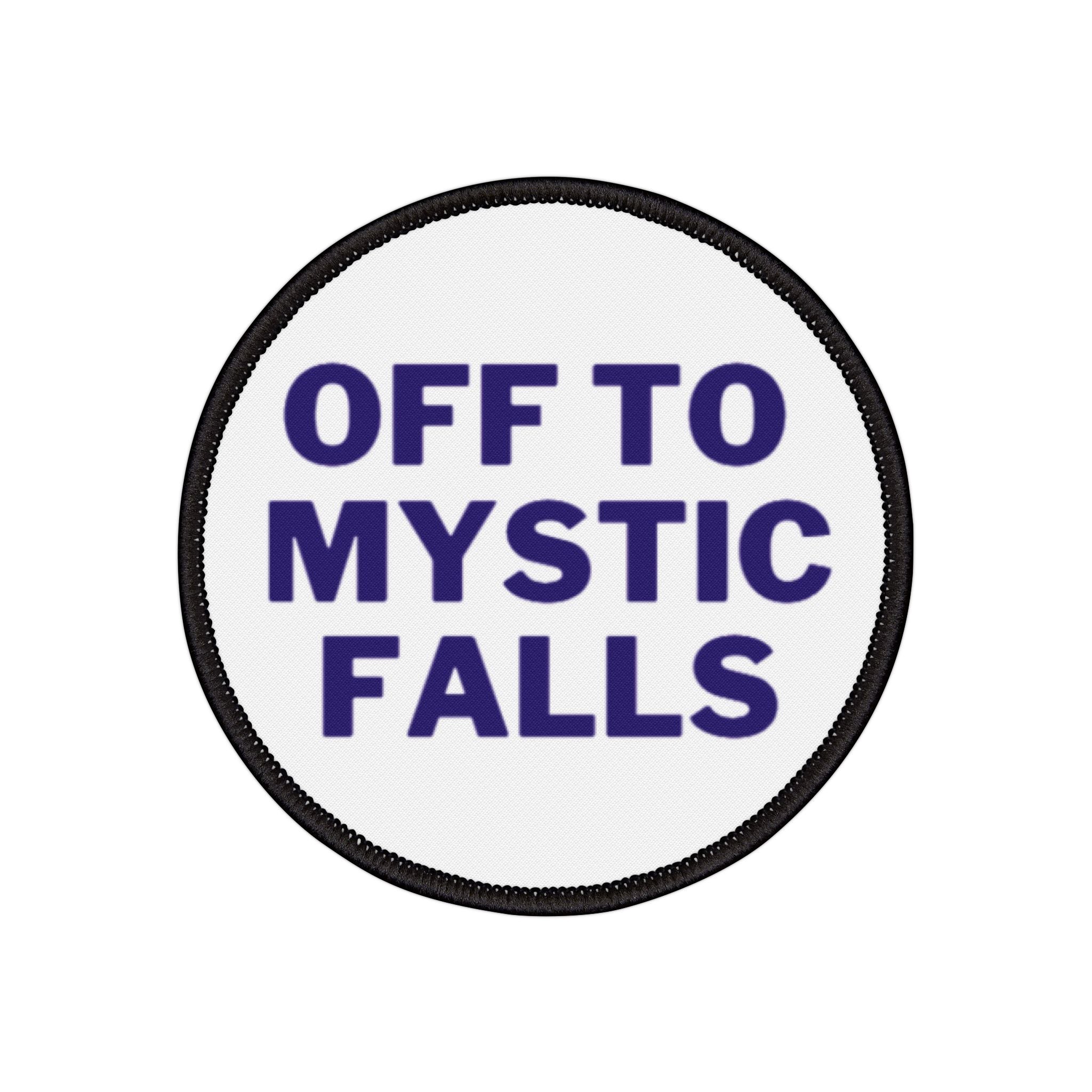 Off To Mystic Falls Iron-On Patches