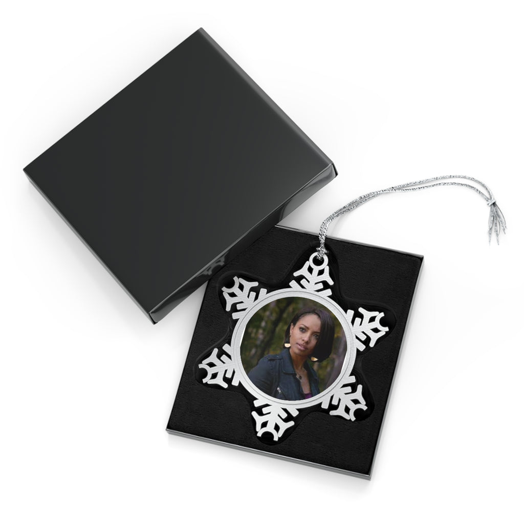 Bonnie Pewter Snowflake Ornament