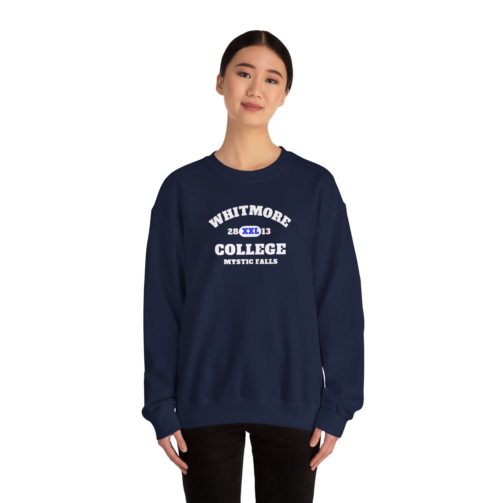 TVD: Whitmore College Unisex Heavy Blend™ Crewneck Sweatshirt