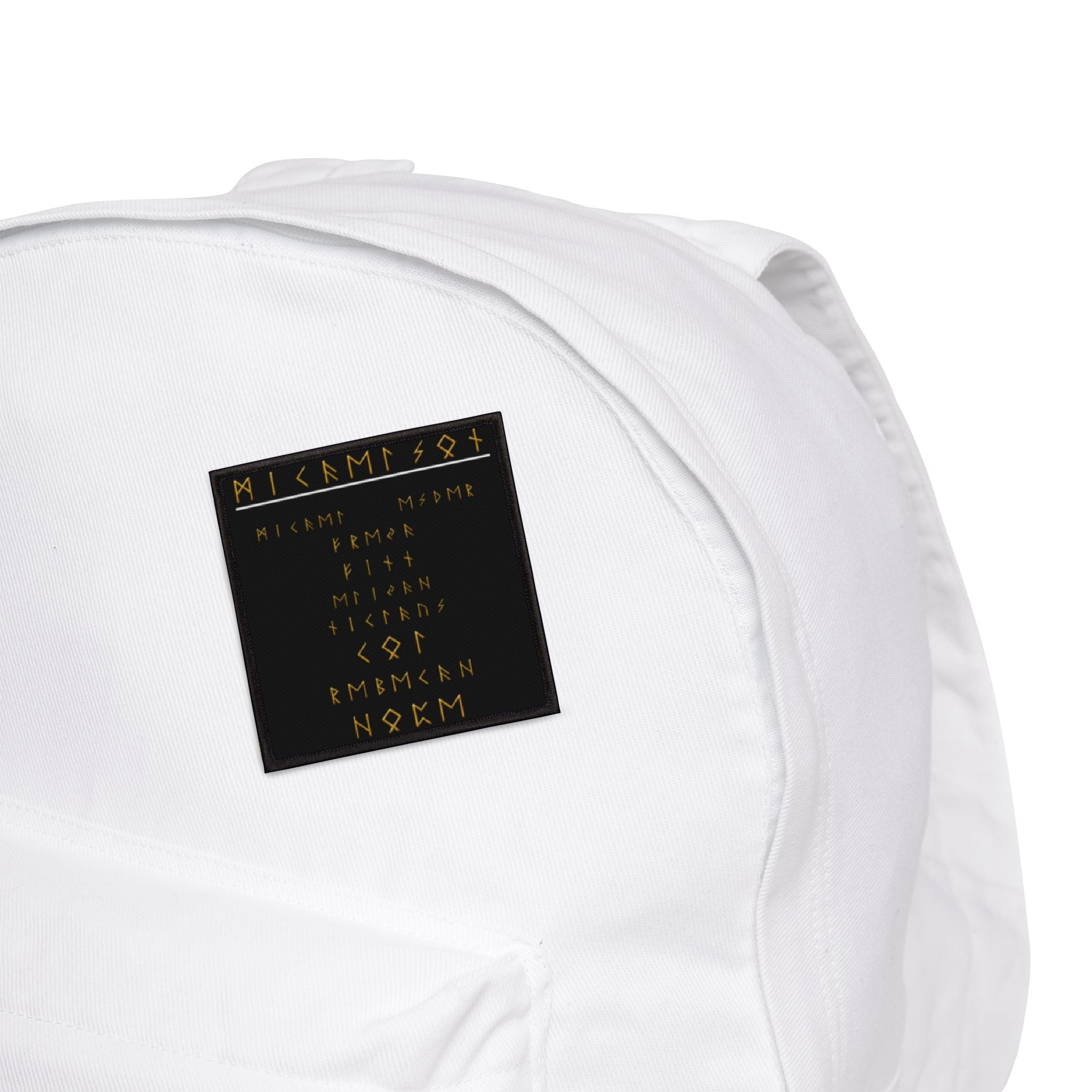 Mikaelson Family in Viking (Black) Letters Iron-On Patches