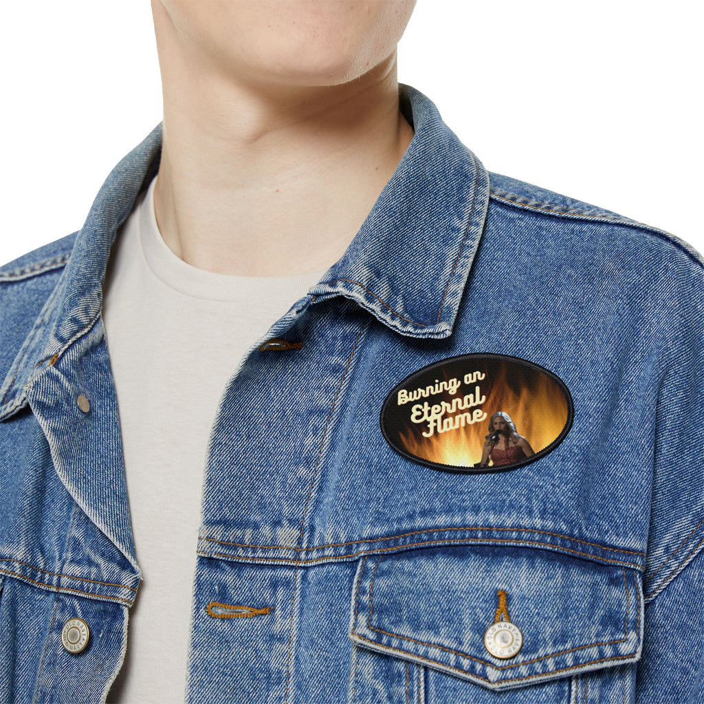 Caroline Forbes: Burning An Eternal Flame Iron-On Patches