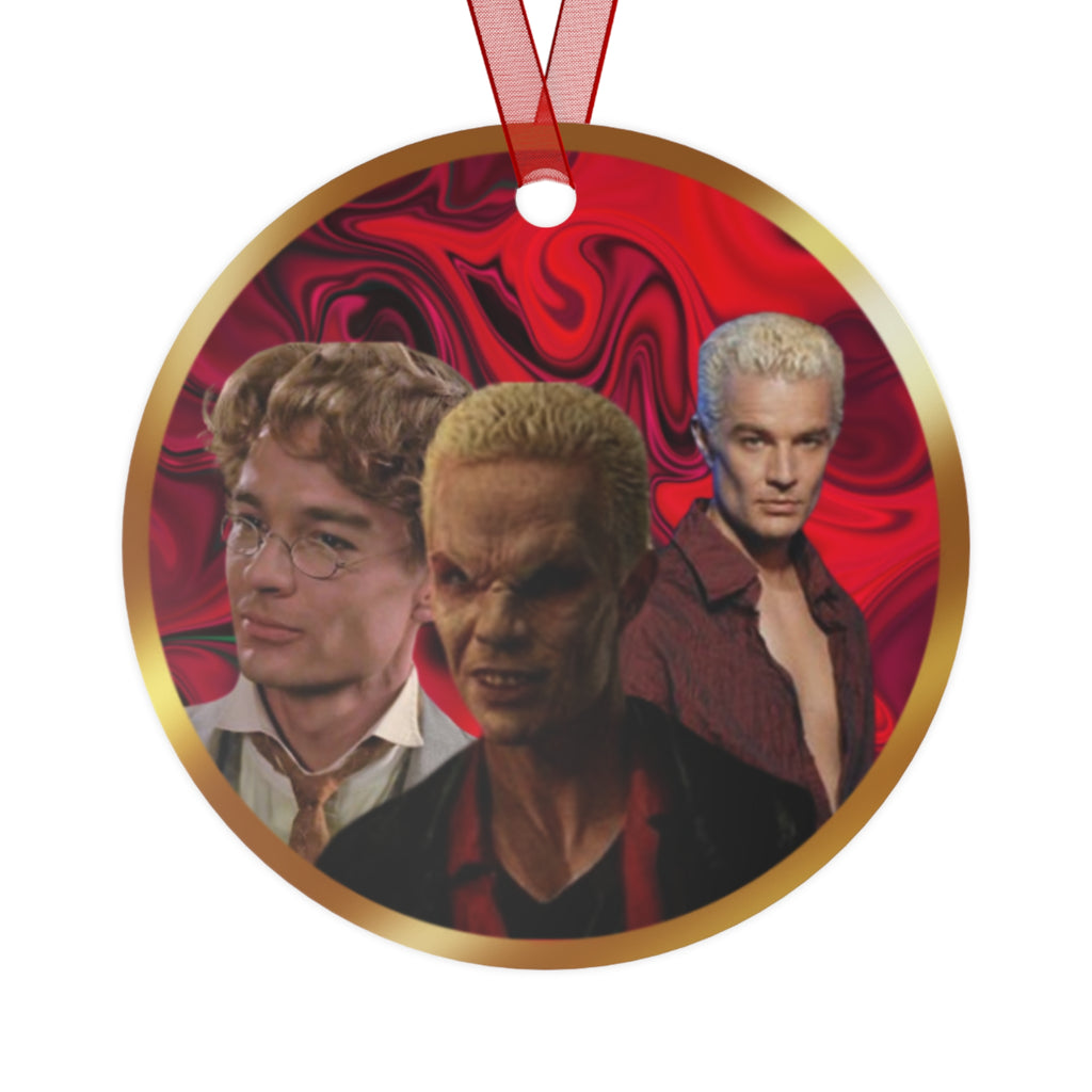 Buffy The Vampire Slayer: Spike Metal Ornaments