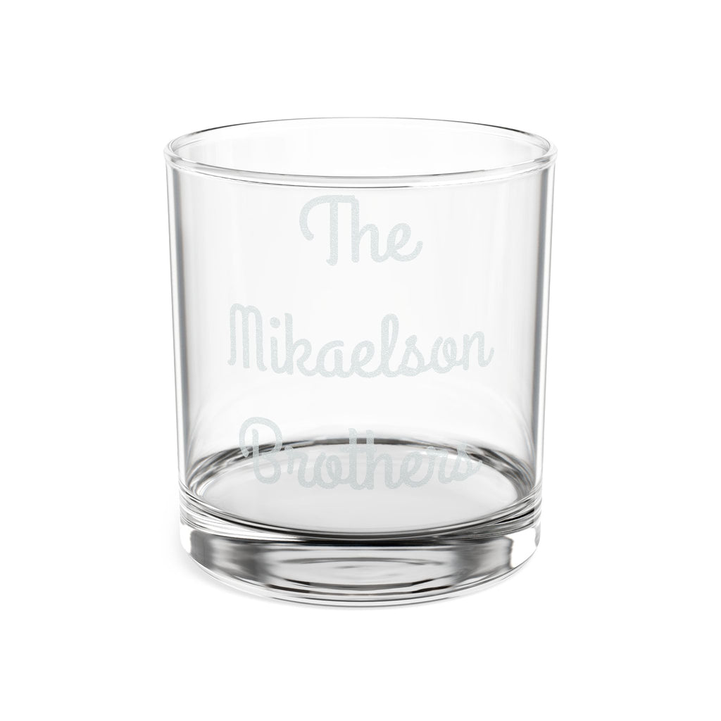 The Mikaelson Brothers Whiskey Glass, 10.5oz (Engraving)